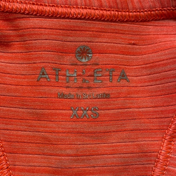 Athleta Vibrant Orange Racerback Tank - Picture 5 of 7